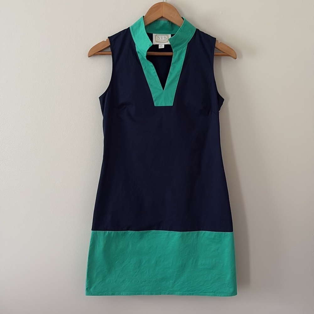 Sail To Sable Sts Color Block Tunic Shift Dress N… - image 3